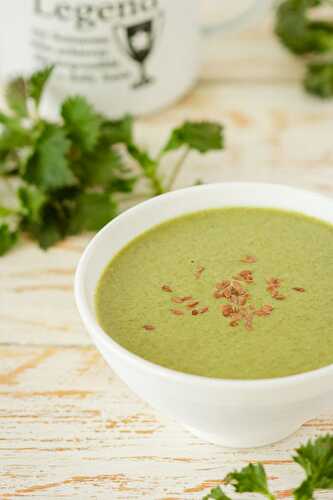 Hormone Balancing Soup with Nettle and Broccoli
