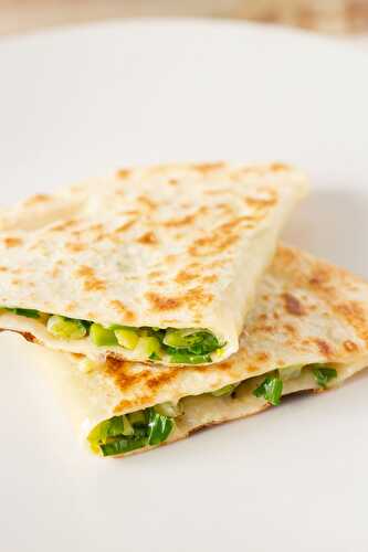 Vegan Qutab with Spring Greens (Azerbaijani Stuffed Flatbread)