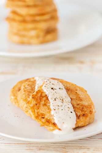 Vegan Sauerkraut Pancakes (Fuczki)