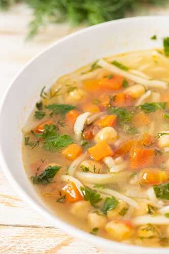 Vegan Zeama (Traditional Moldovan Soup)