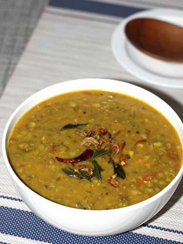 Cherupayar Curry /Green Gram Curry /Snazzy Cuisine