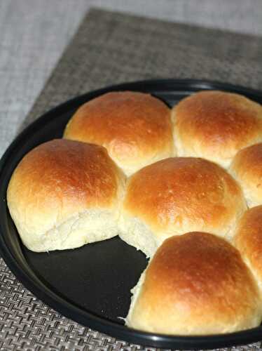Japanese Milk Buns / With Step By Step Pictures / Snazzy Cuisine