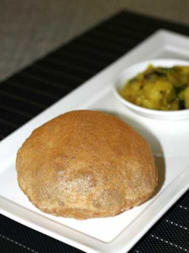 Poori Recipe (Deep Fried Indian Bread ) / Snazzy Cuisine