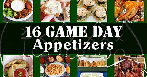 16 Awesome Game Day Appetizers to Make!