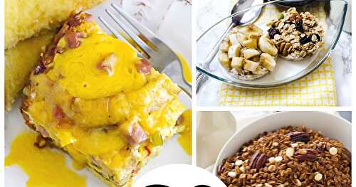 20 Slow Cooker Breakfasts to Start Your Day off Easy!