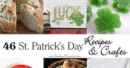 46 Awesome St. Patrick's Day Recipes and Crafts