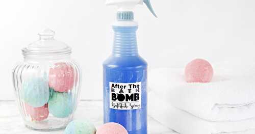 After the Bath Bomb - Bathtub Clean-Up Spray!