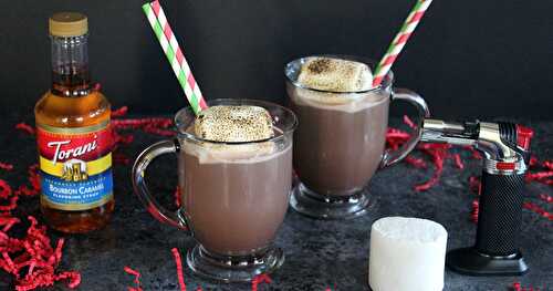 Bourbon Caramel Roasted Marshmallow Hot Cocoa