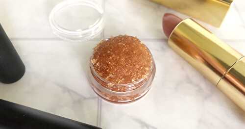 DIY Brown Sugar & Almond Lip Scrub for Super-Soft Lips!