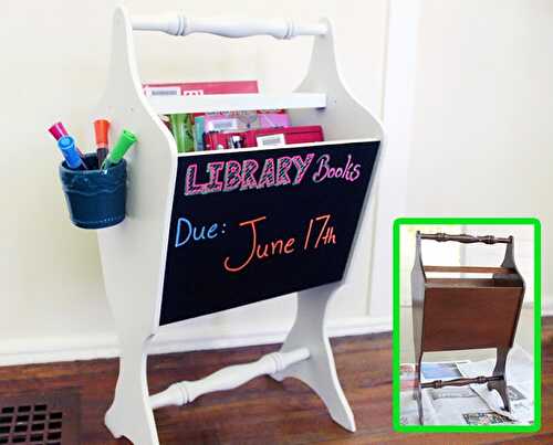 DIY Summer Library Book Center!