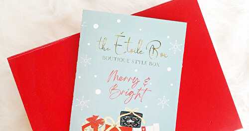 Étoile Box December 2021 Unboxing + a $10 Off Discount Code!