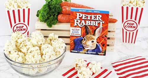 Family Movie Night: Peter Rabbit and Easy Marshmallow Kettle Corn Cottontails!