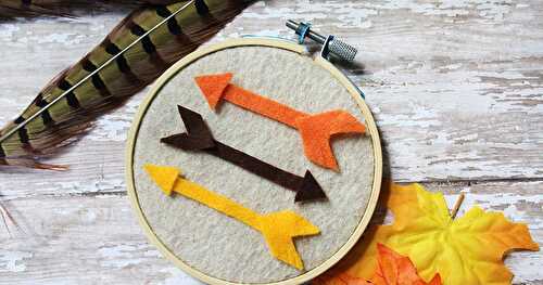 Felt Arrow Wall Hanging Craft