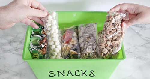 Get Ready for Back to School with a DIY Snack Station!