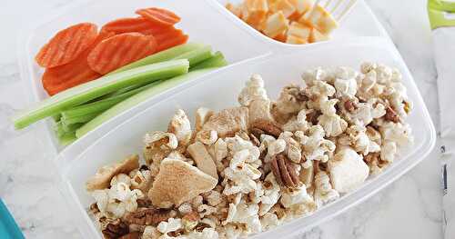 Gluten-Free Lunchbox: Pecan Apple Pie Popcorn Mix Recipe