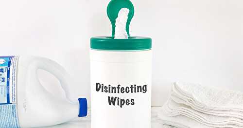 Homemade Disinfecting Wipes DIY