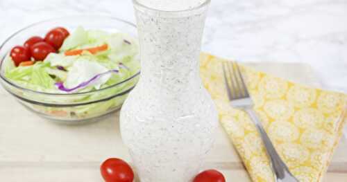 Homemade Ranch Dressing (Better Than Anything at the Store!)