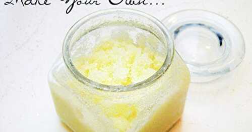 Homemade Sugar Scrub Recipe for the Softest Skin Ever!