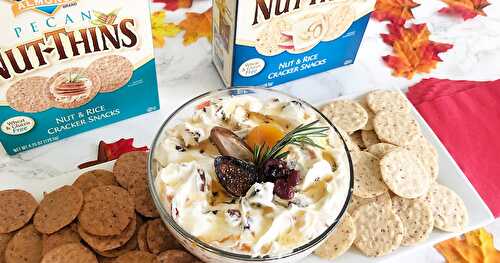 Honeyed Date, Apricot, Fig, & Cranberry Cream Cheese Dip 