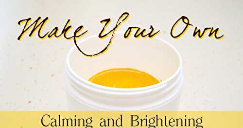 Make a Calming and Brightening Turmeric Mask 