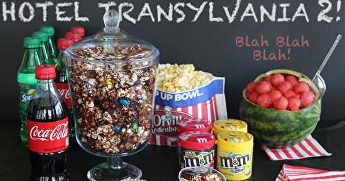 Make It a Family Movie Night! {Caramel Popcorn Peanut M&M’S Clusters Recipe}