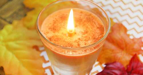 Make Your Own DIY Pumpkin Spice Candles This Fall!