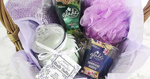 Relaxing Hostess Gift {with DIY Lavender Bath Salts & Printable Tags}