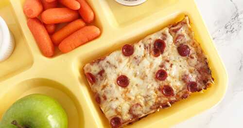 School Lunch Pizza Recipe!