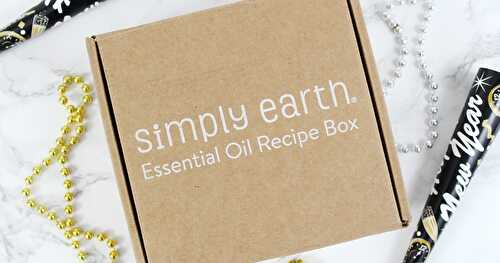 Simply Earth Essential Oil Recipe Box {January 2019} Unboxing + Rejuvenating Lip Balm Recipe!
