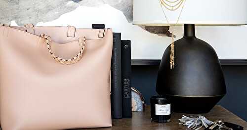 Win a Luxe Tote & Necklace for a Spring Wardrobe Refresh, ARV $230! {#HelloSpring Giveaway Hop} [CLOSED]