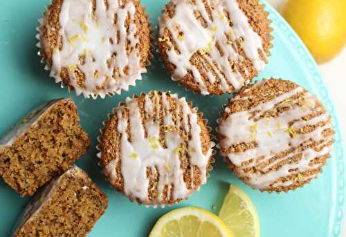 Vegan and Gluten-Free Lemon Poppy Seed Muffins