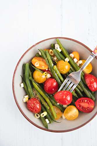 Green Beans and Cherry Tomatoes Salad
