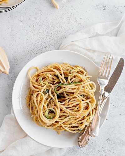 Vegan Spaghetti Carbonara