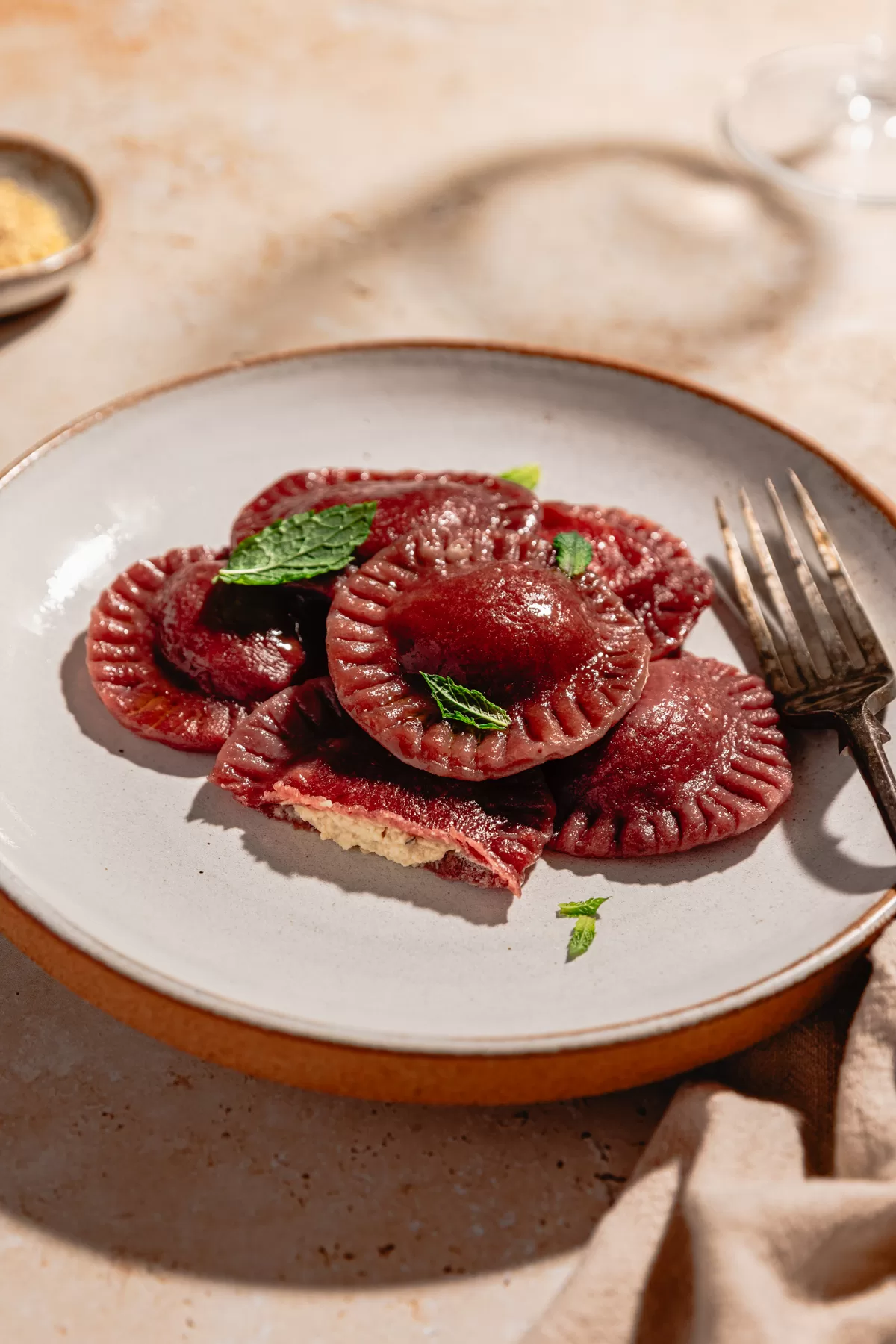 Beetroot Ravioli