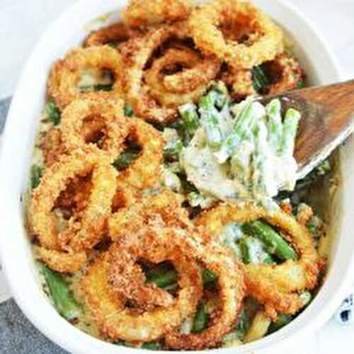 GREEN BEAN CASSEROLE FROM SCRATCH