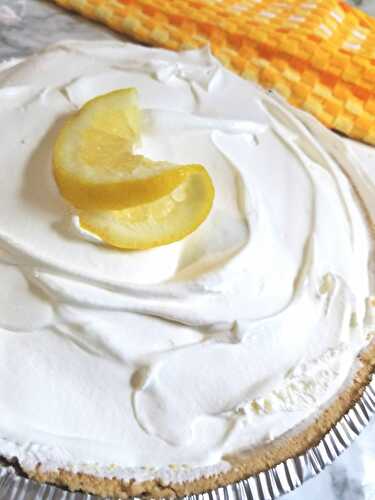 Lemon Freeze Pie