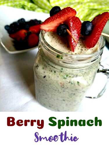 Berry Spinach Smoothie
