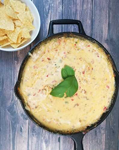 Smoke Spicy Sausage Queso
