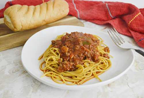 Dad's Slow Cooker Spaghetti Sauce