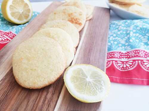 Easy Lemon Cake Mix Cookies