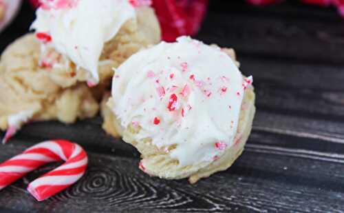 Double Peppermint Sugar Cookies