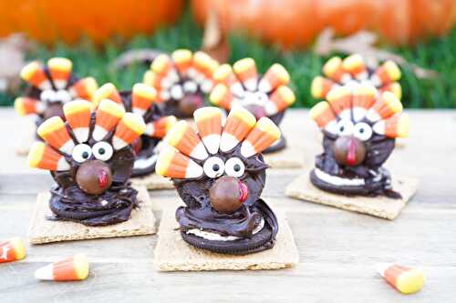 How to Make Thanksgiving Turkey Gobbler Treats