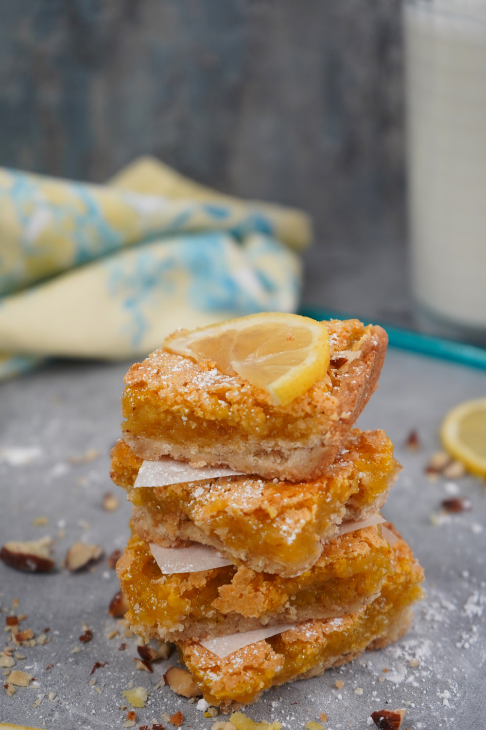 Lemon Almond Bars