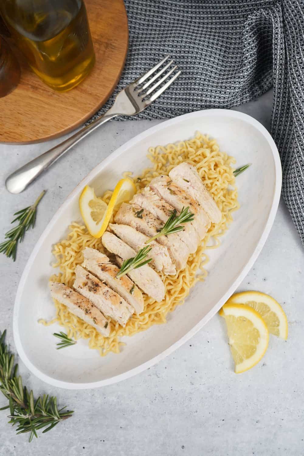 Lemon Rosemary Chicken Ramen