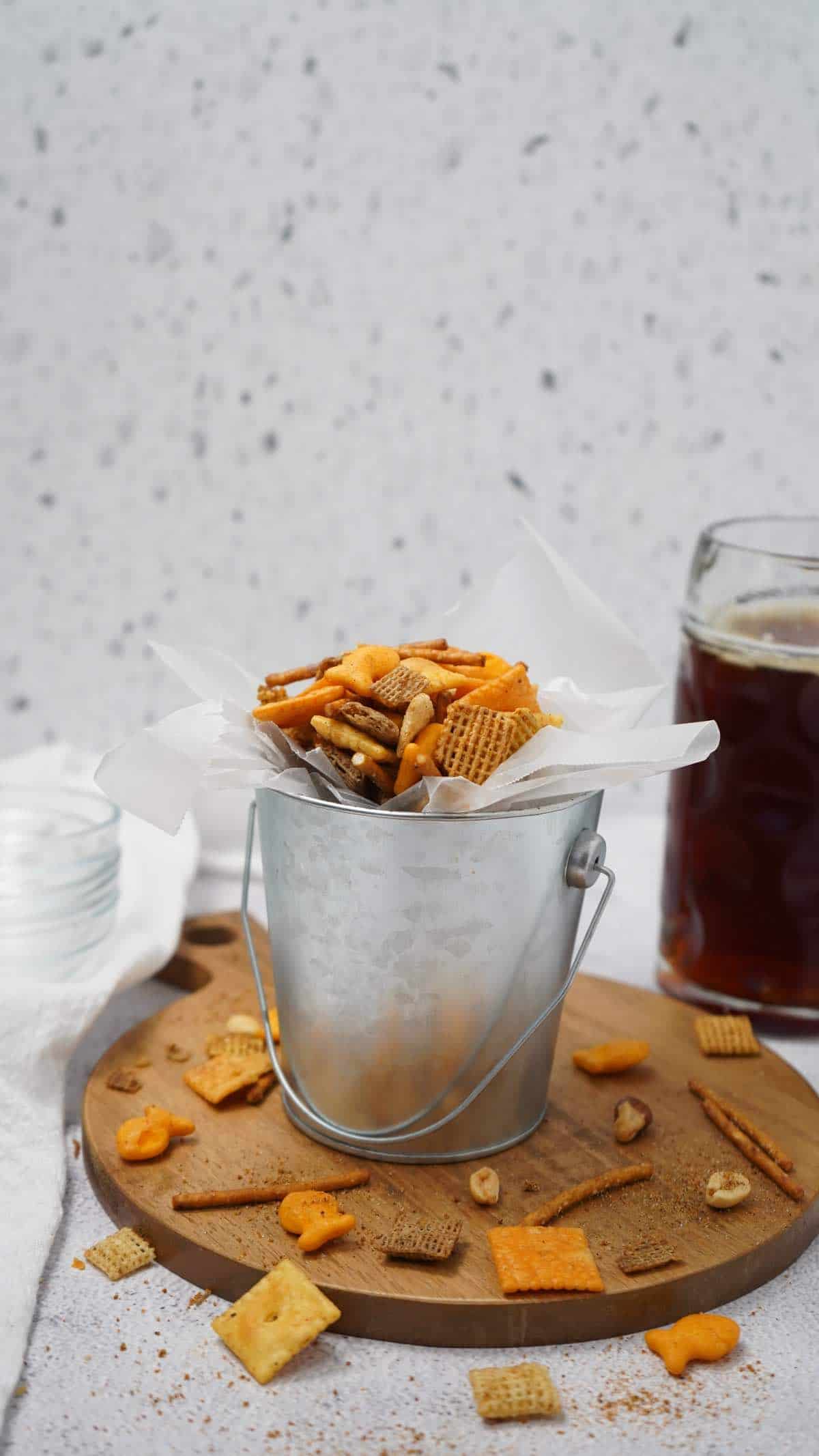 Cheddar Bacon Smoked Chex Mix