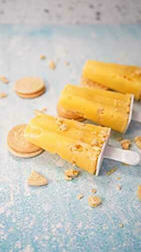 Lemon Cookie Pudding Pops