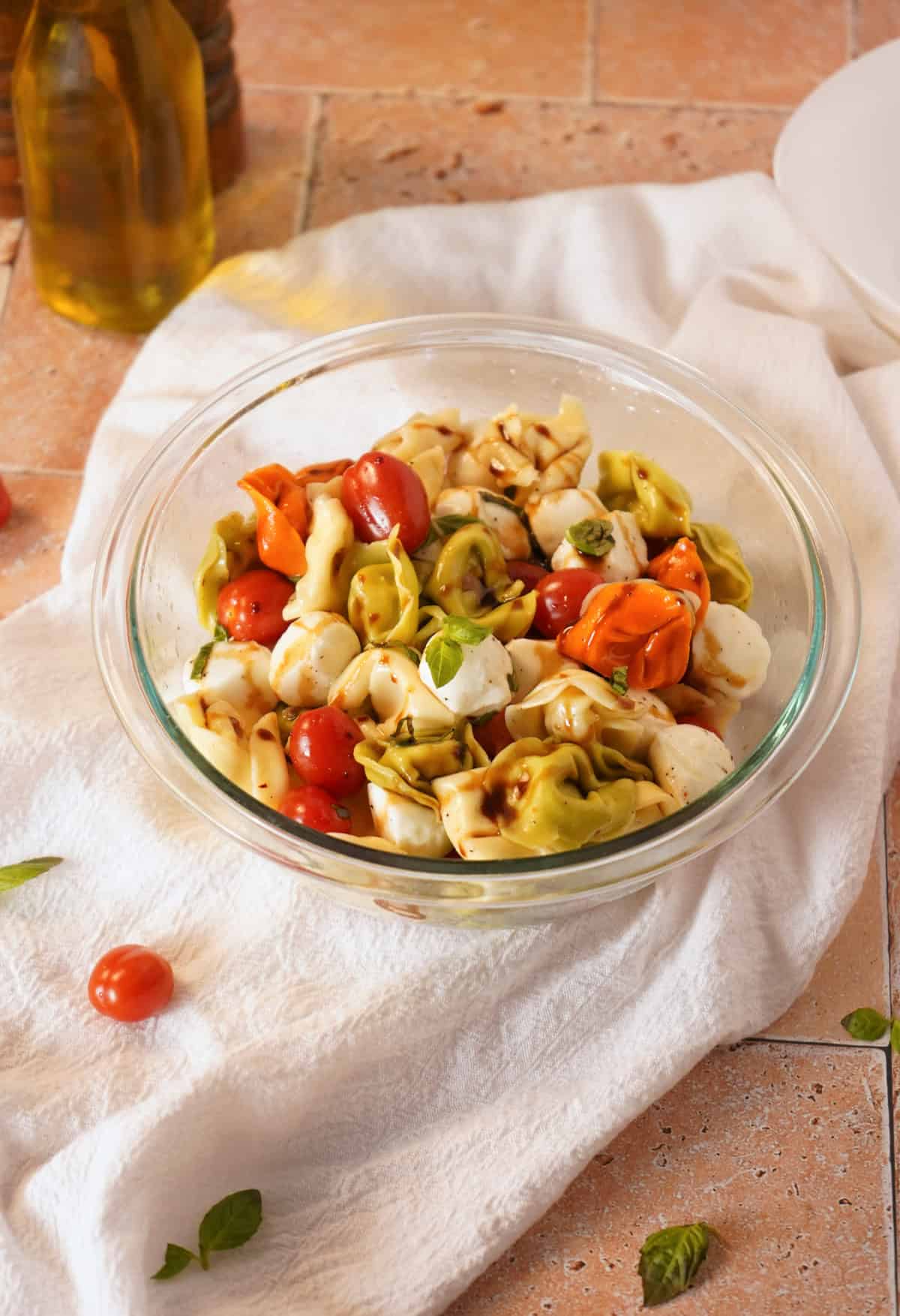 Caprese Tortellini Pasta Salad