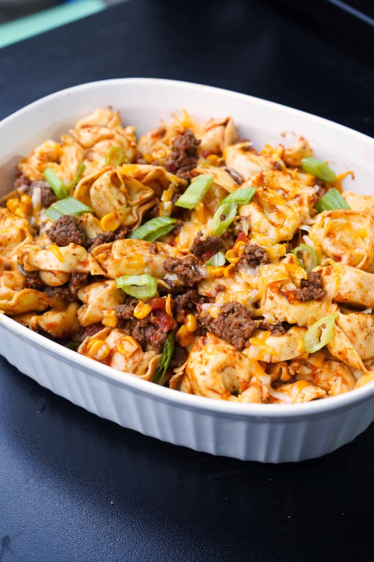 Fiesta Taco Tortellini on the Blackstone (or Flat top)