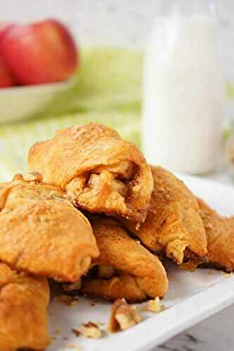 Apple Walnut Crescent Rolls