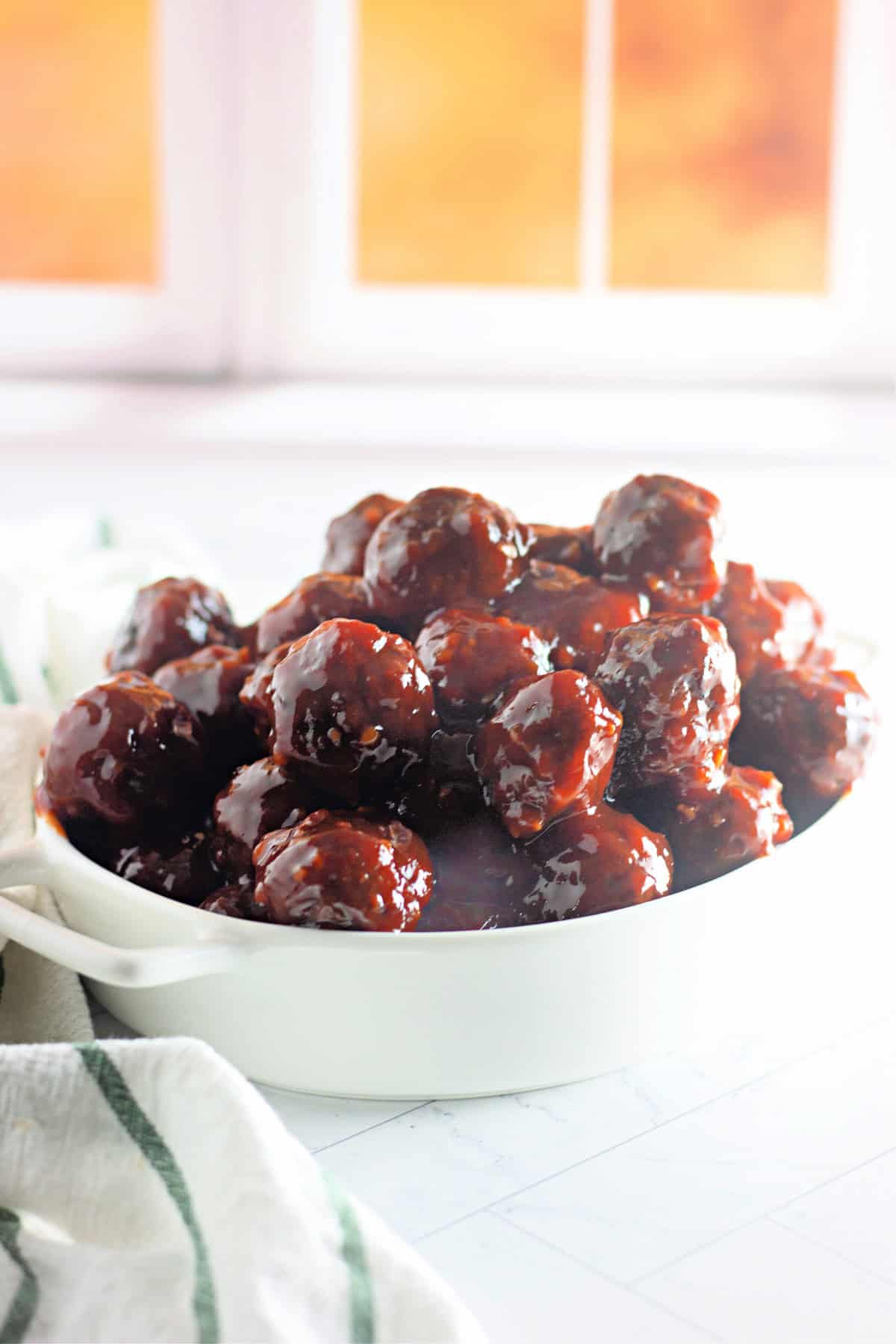 Slow Cooker Hot Honey Garlic Meatballs